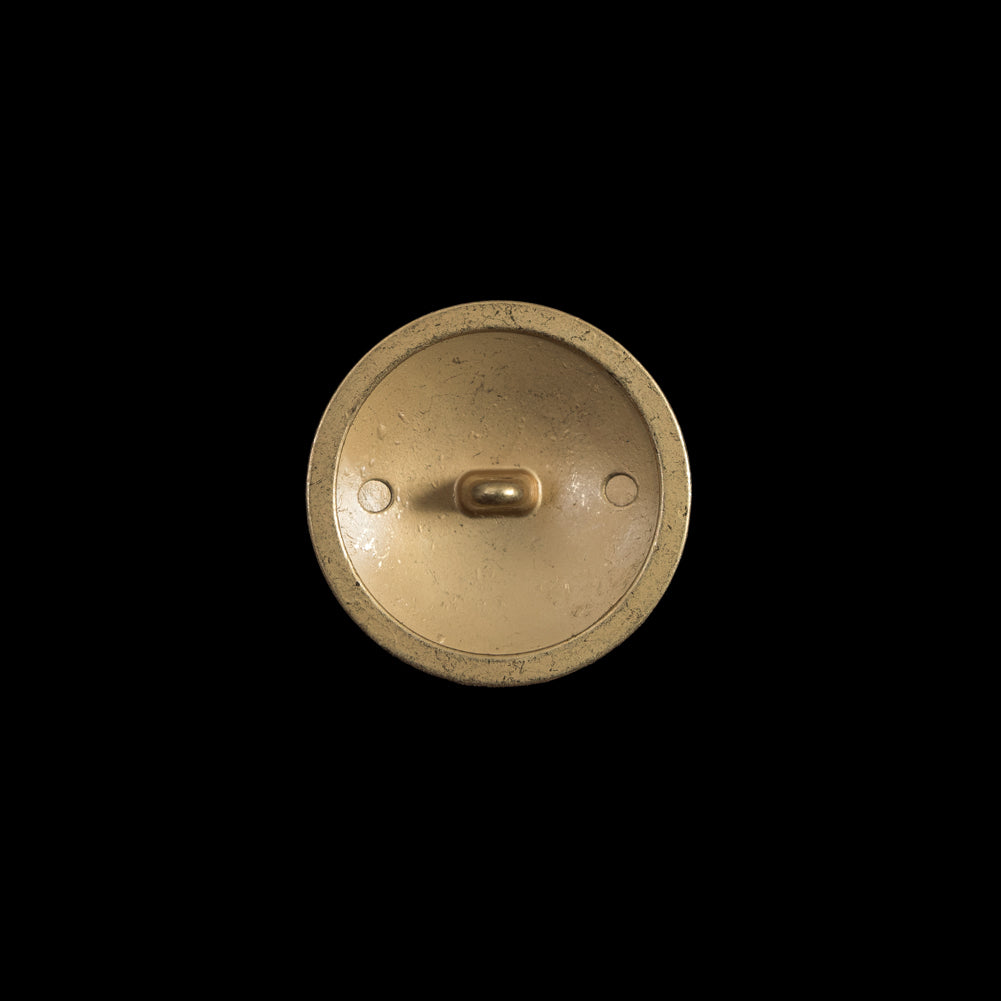 Italian Gold Metal Crest Button - 24L/15mm - Joann Fabrics