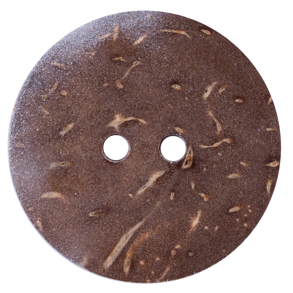 Italian Red, Orange and White Coconut Button - 64L/40.5mm - Joann Fabrics