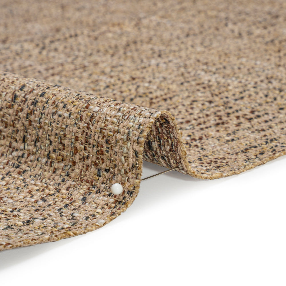 Tweed Upholstery Woven with Latex Backing - Stone - Heath Collection - Joann Fabrics