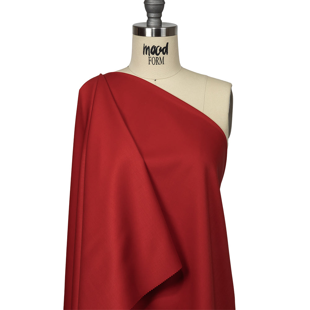 Super 120 Merino Wool Suiting - Tomato - Finn Collection - Joann Fabrics