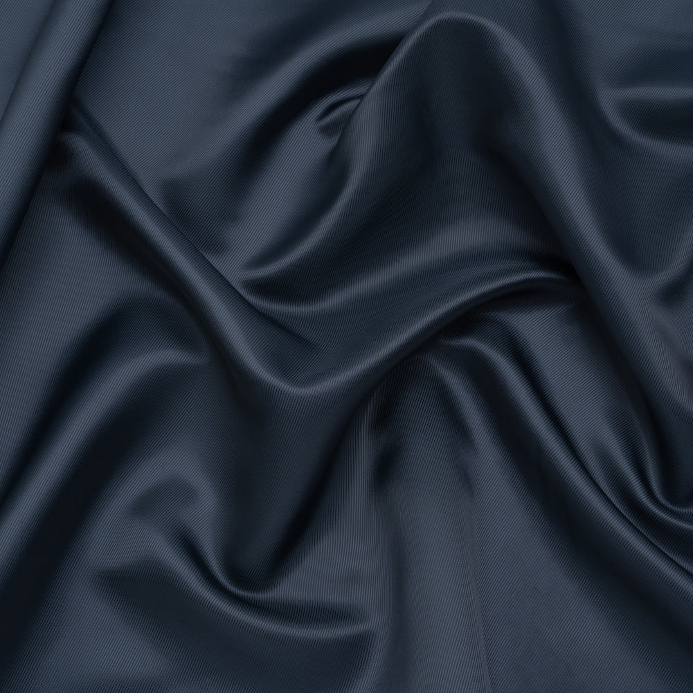 Polyester Twill Lining - Dark Blue - Deadstock - Joann Fabrics
