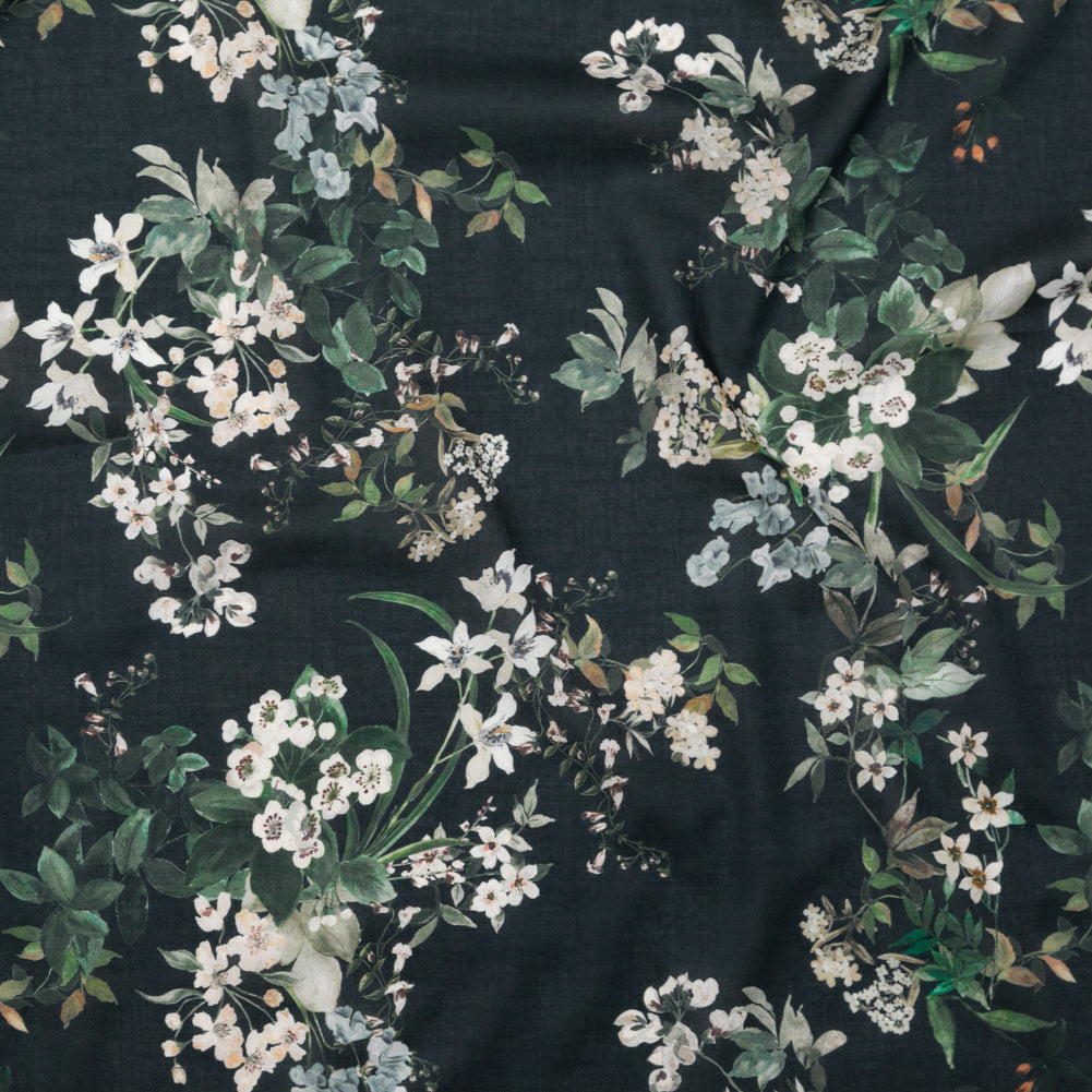Cotton Voile - Moonless Night Floral - Aesthetic Matters Print - Mood Exclusive Kenko Collection - Joann Fabrics