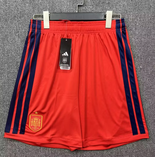 2026 Spain Home Football Shorts 1:1 Thai Quality