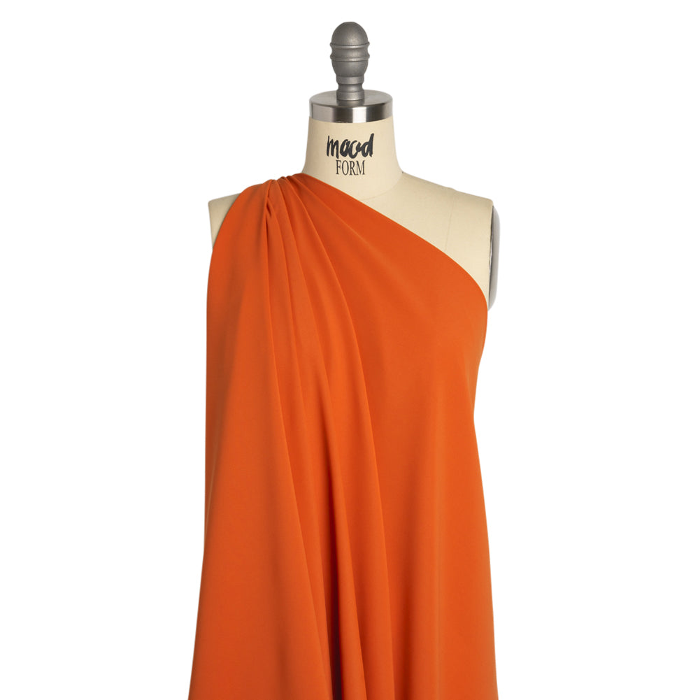 Polyester Double Georgette - Burnt Orange - Mimosa Collection by Mood - Joann Fabrics