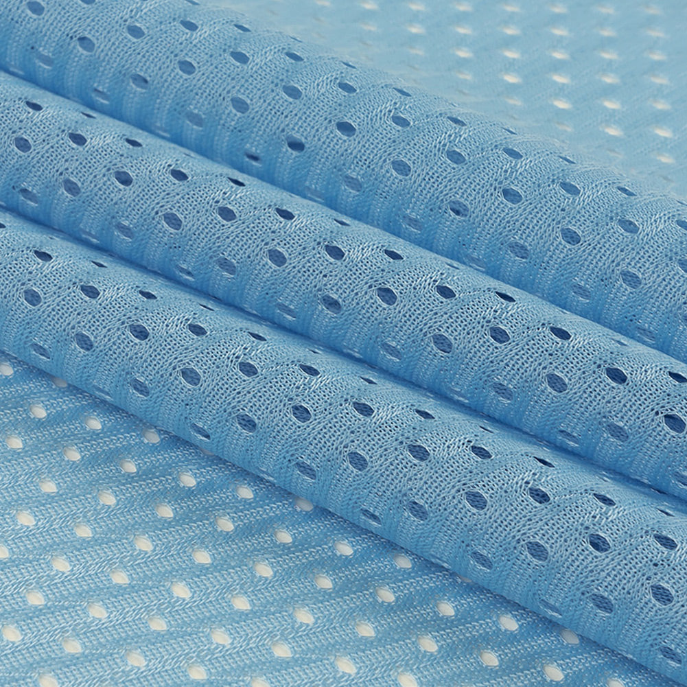 Polyester Athletic Mesh - Sky Blue - Heracles Collection - Joann Fabrics