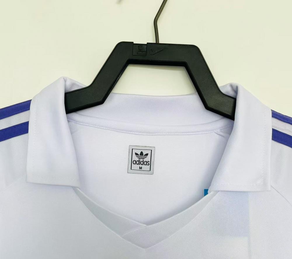1984/1985 Retro Real Madrid Home Soccer Jersey 1:1 Thai Quality