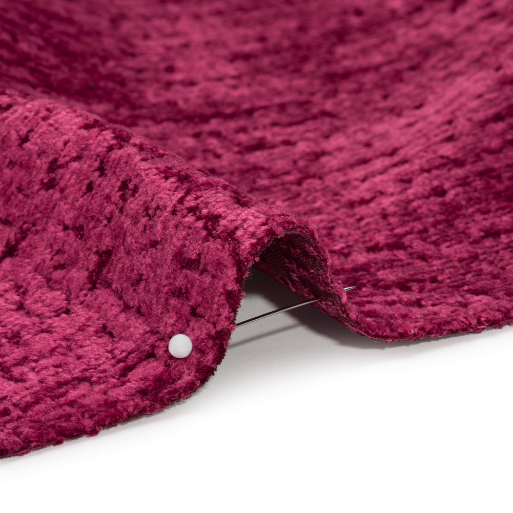 Textured Upholstery Chenille - Boysenberry - Odie Collection - Joann Fabrics