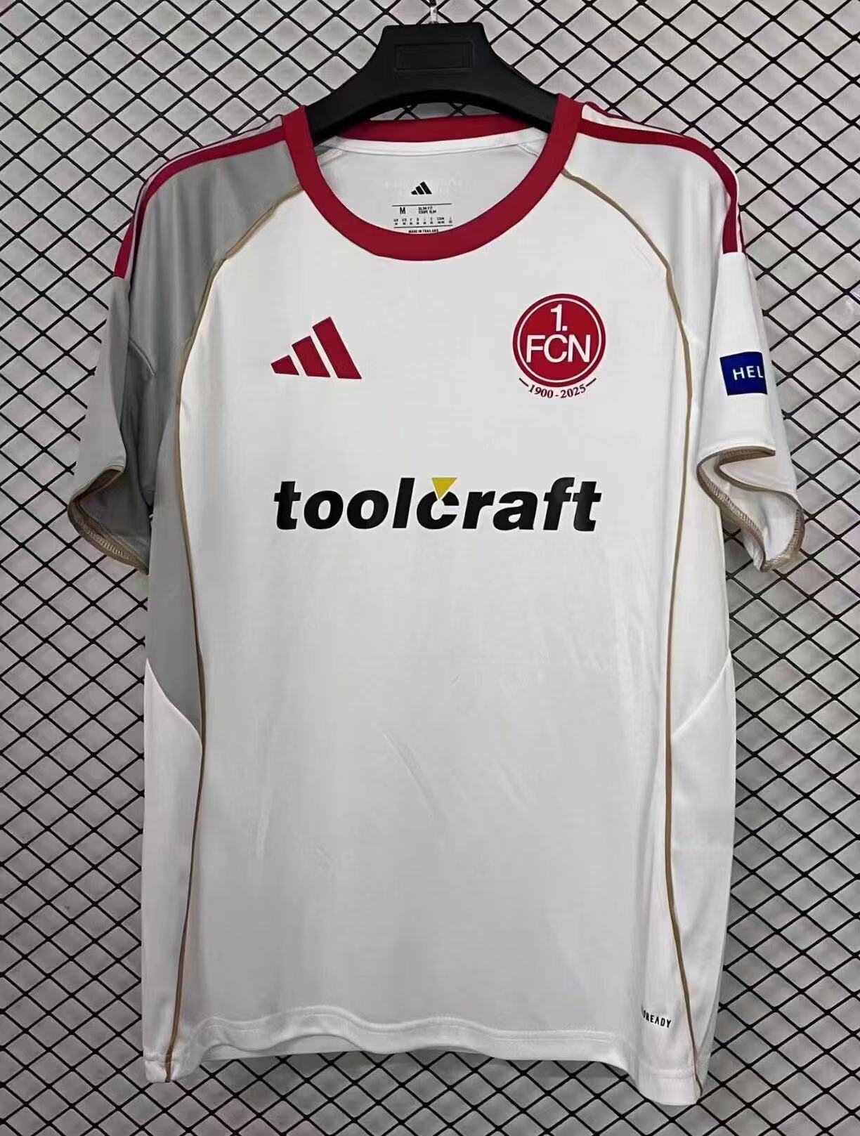 2025-2026 FC Nürnberg Away Football Jersey 1:1 Thai Quality