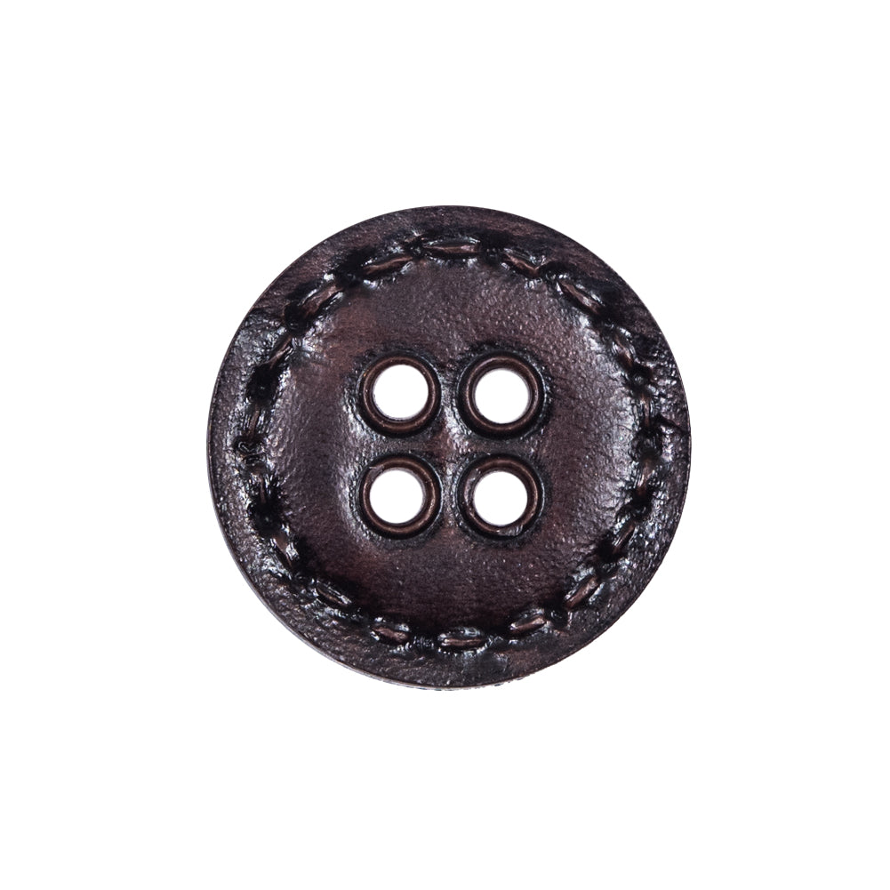 Brown Plastic 4-Hole Button - 36L/23mm - Joann Fabrics