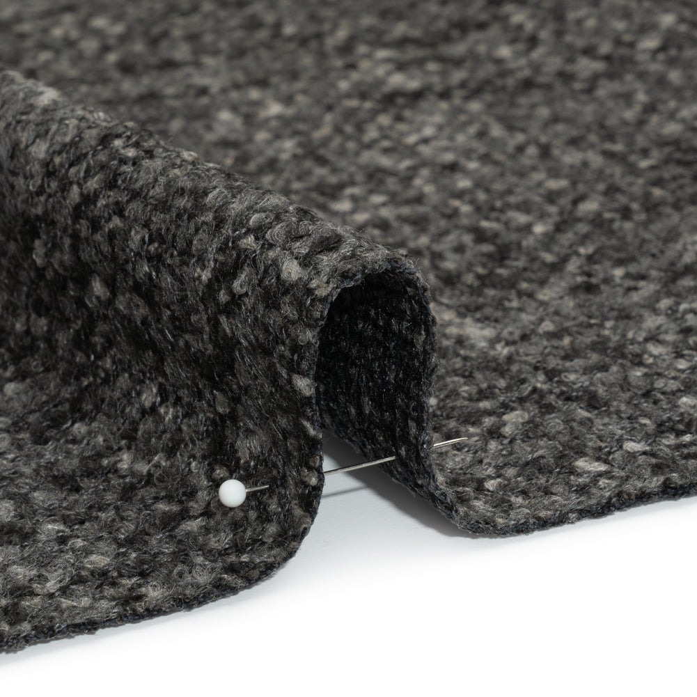 Tweed Upholstery Boucle with Latex Backing - Onyx - Algrove Collection - Joann Fabrics