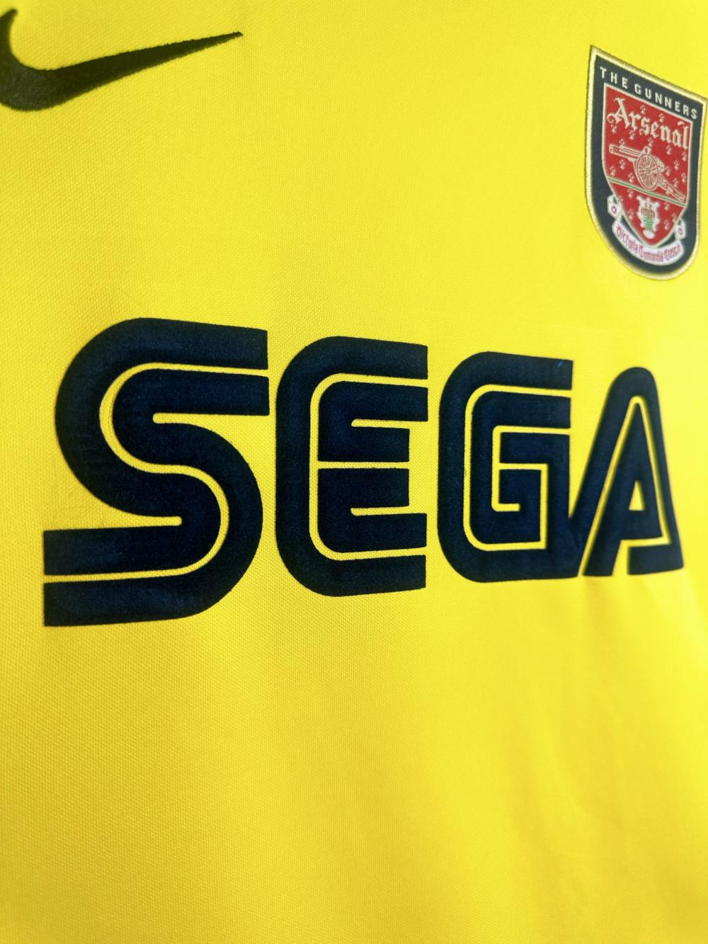 2000-2001 Retro Arsenal Away Football Shirt 1:1 Thai Quality
