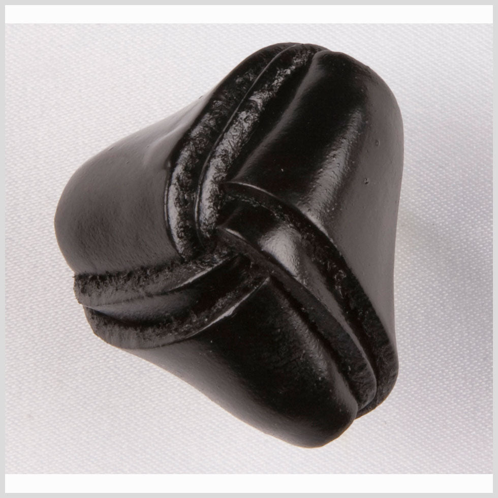 Black Leather Button - 32L/20mm - Joann Fabrics
