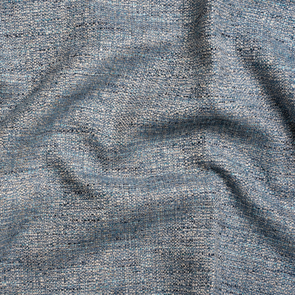 Tweed Upholstery Woven with Latex Backing - Denim - Heath Collection - Joann Fabrics