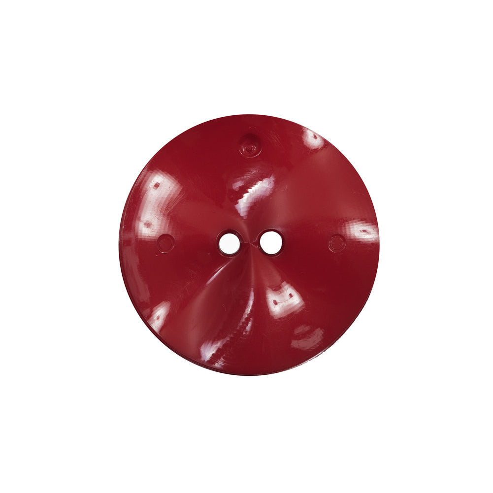 Italian Red Textured Wave Button - 36L/23mm - Joann Fabrics