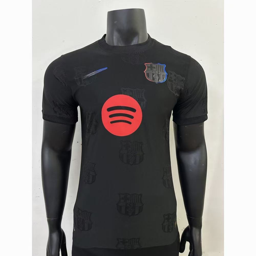 2025/2026 Barcelona Player Version Special Edition Black Football Jersey 1:1 Thai quality