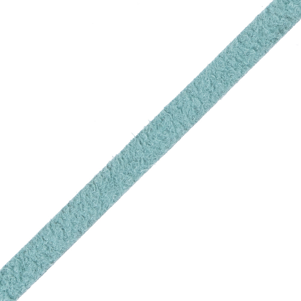 Beryl Green Faux Suede Cord/Ribbon - 0.2