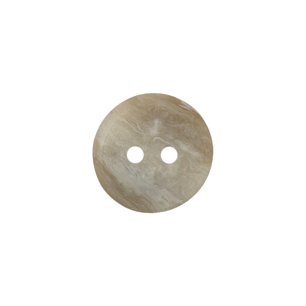 Agate Gray and Slate Green 2-Hole Low Convex Top Plastic Button - 24L/15mm - Joann Fabrics