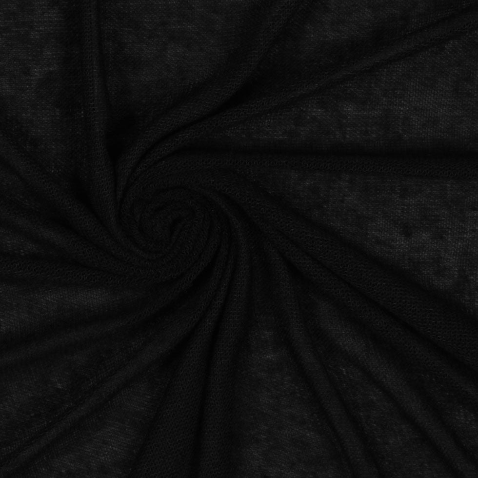 Black Sheer Rayon Knit - Joann Fabrics