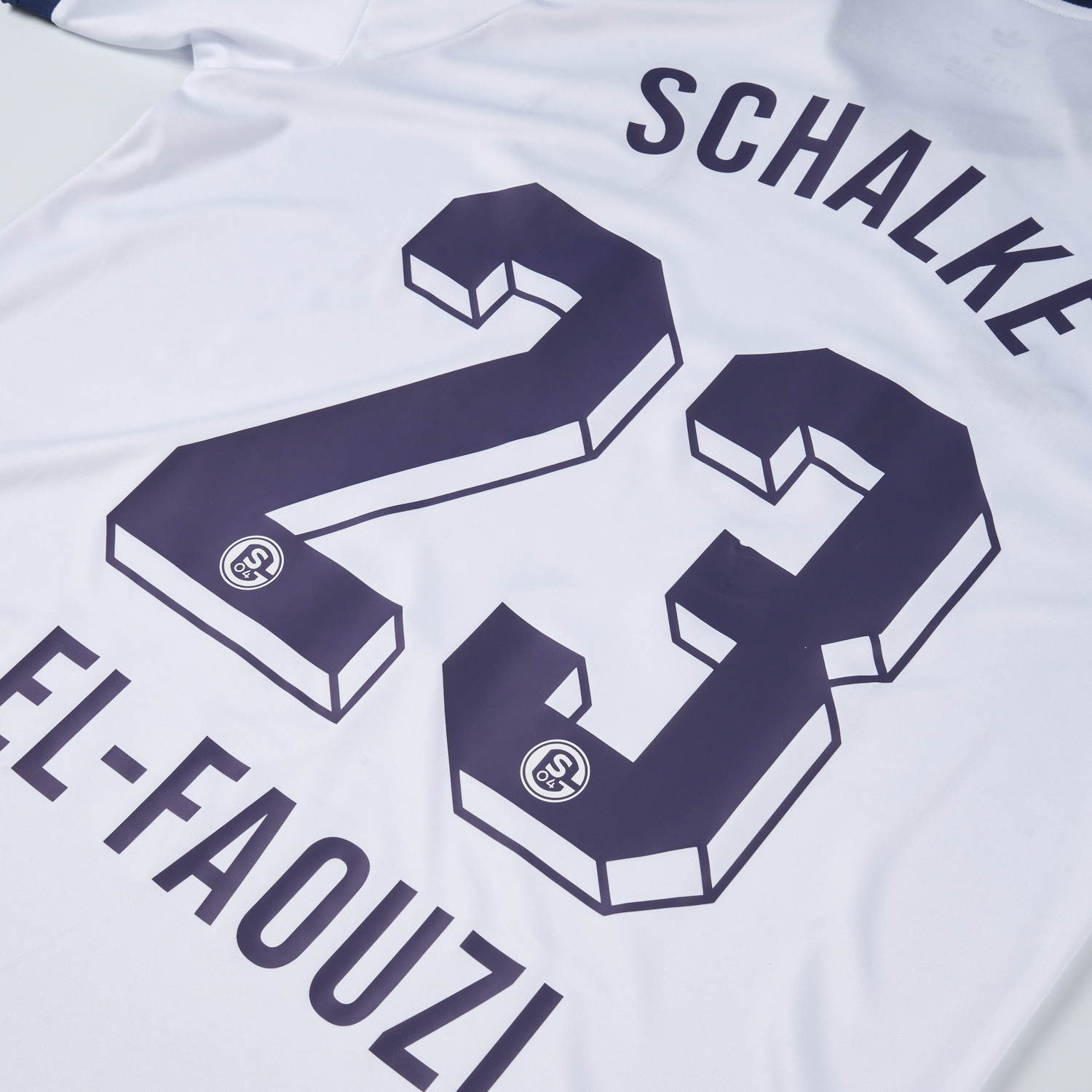 Schalke 04 26-27 Away White Jersey - Fans Version - UnitedFutballJersey