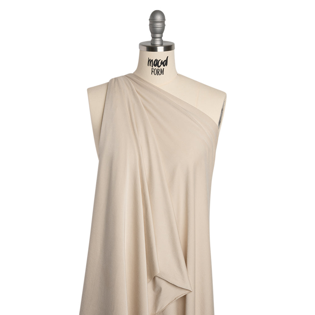 Stretch Bamboo Jersey - Pale Beige - Willow Collection - Joann Fabrics