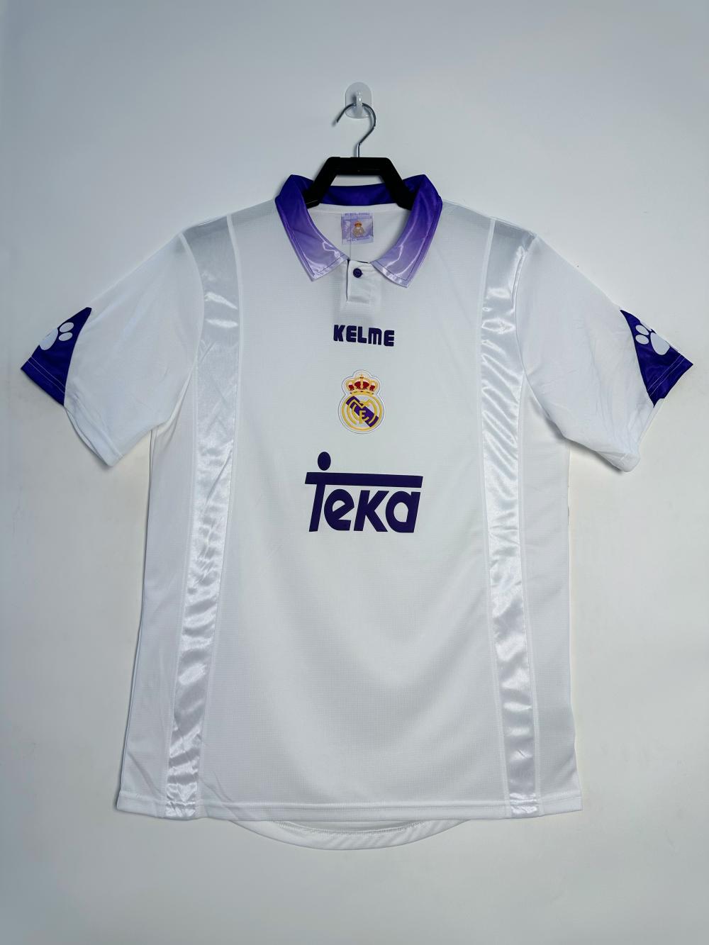 1997/1998 Retro Real Madrid Home Soccer Jersey 1:1 Thai Quality