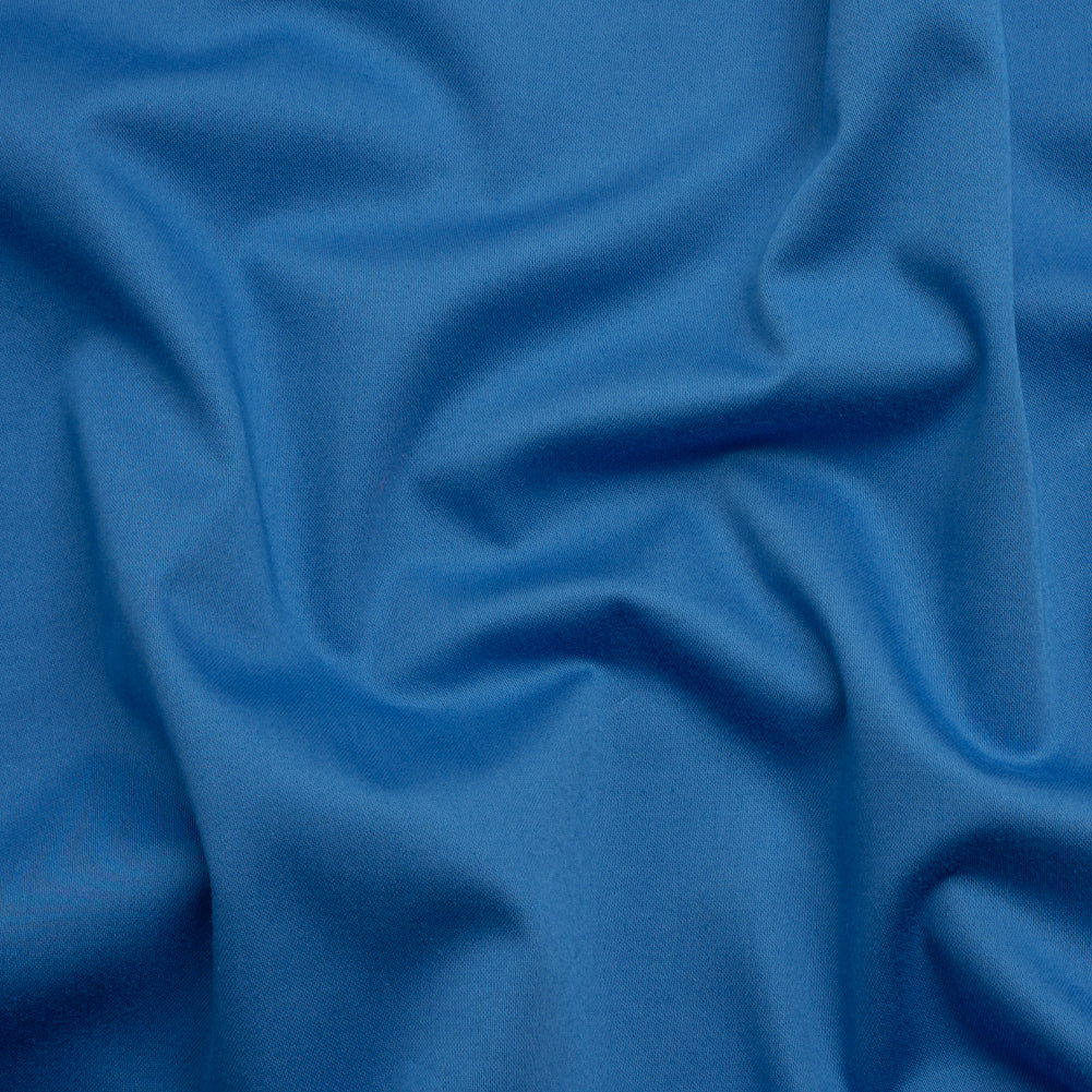 Stretch Cotton Sateen - Blue - Mood Exclusive Carlos Collection - Joann Fabrics