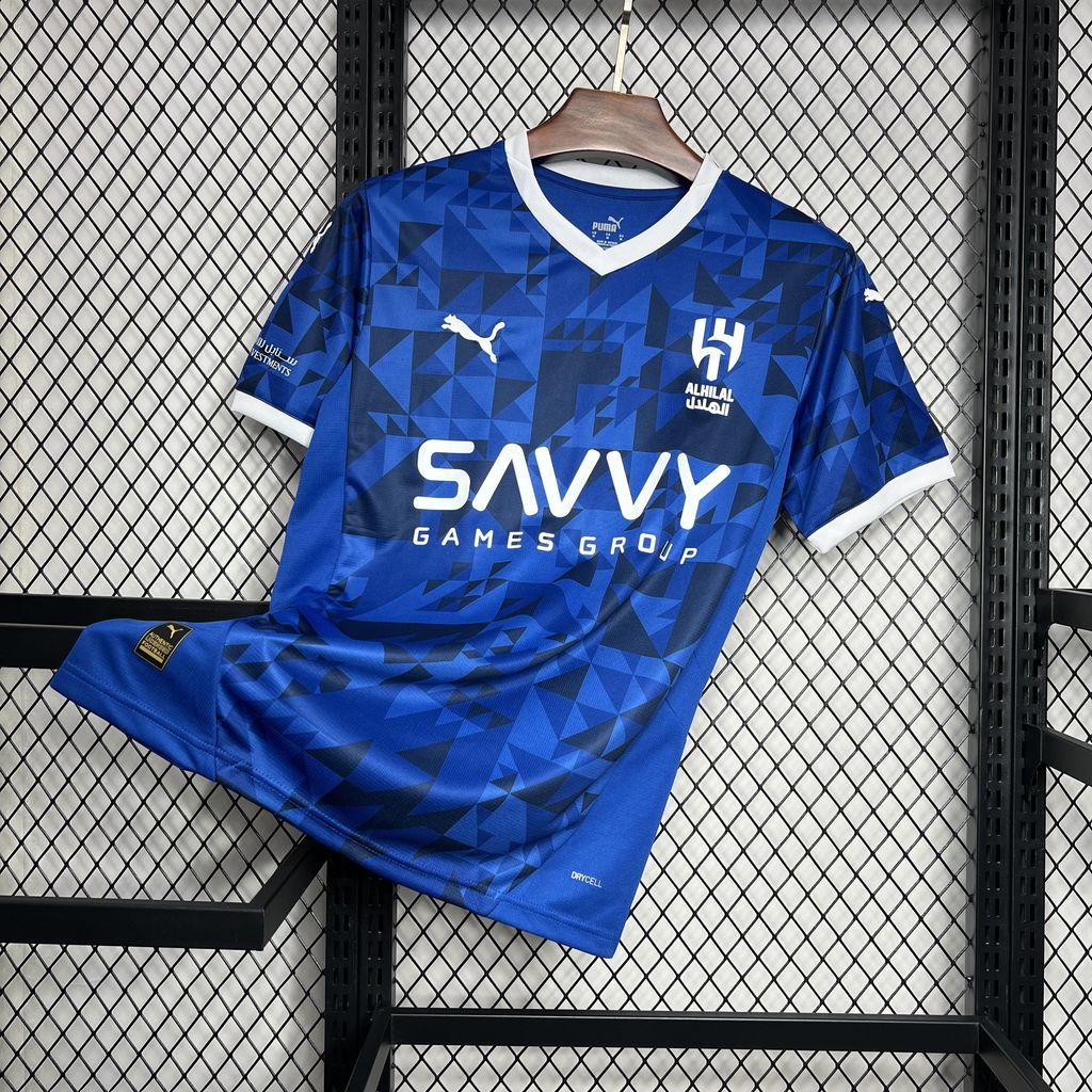 2024/2025 Al-Hilal Saudi Home Football Shirt 1:1 Thai Quality