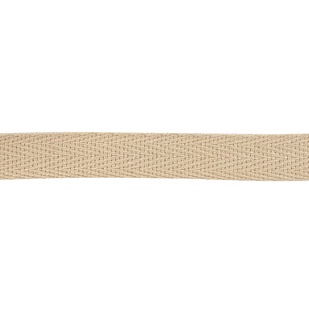 Brown Rice Cotton Twill Tape - 0.5