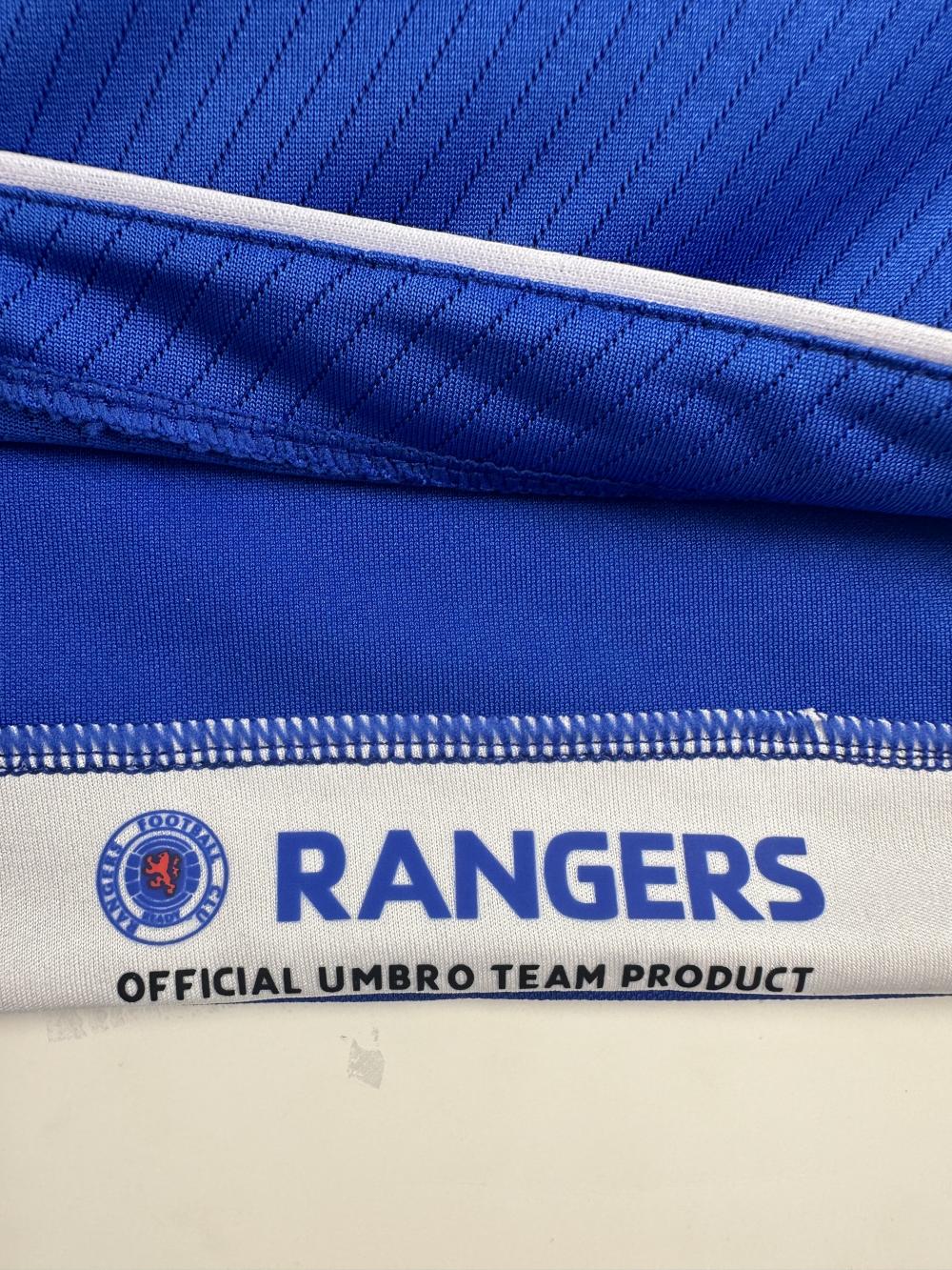 2008-2009 Retro Rangers Home Football Shirt 1:1 Thai Quality