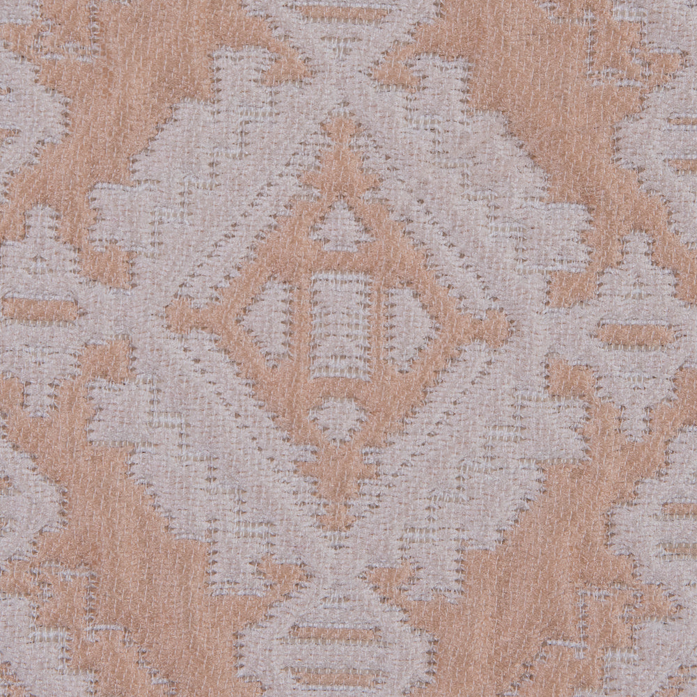 Apricot/Cream Geometric Brocade - Joann Fabrics