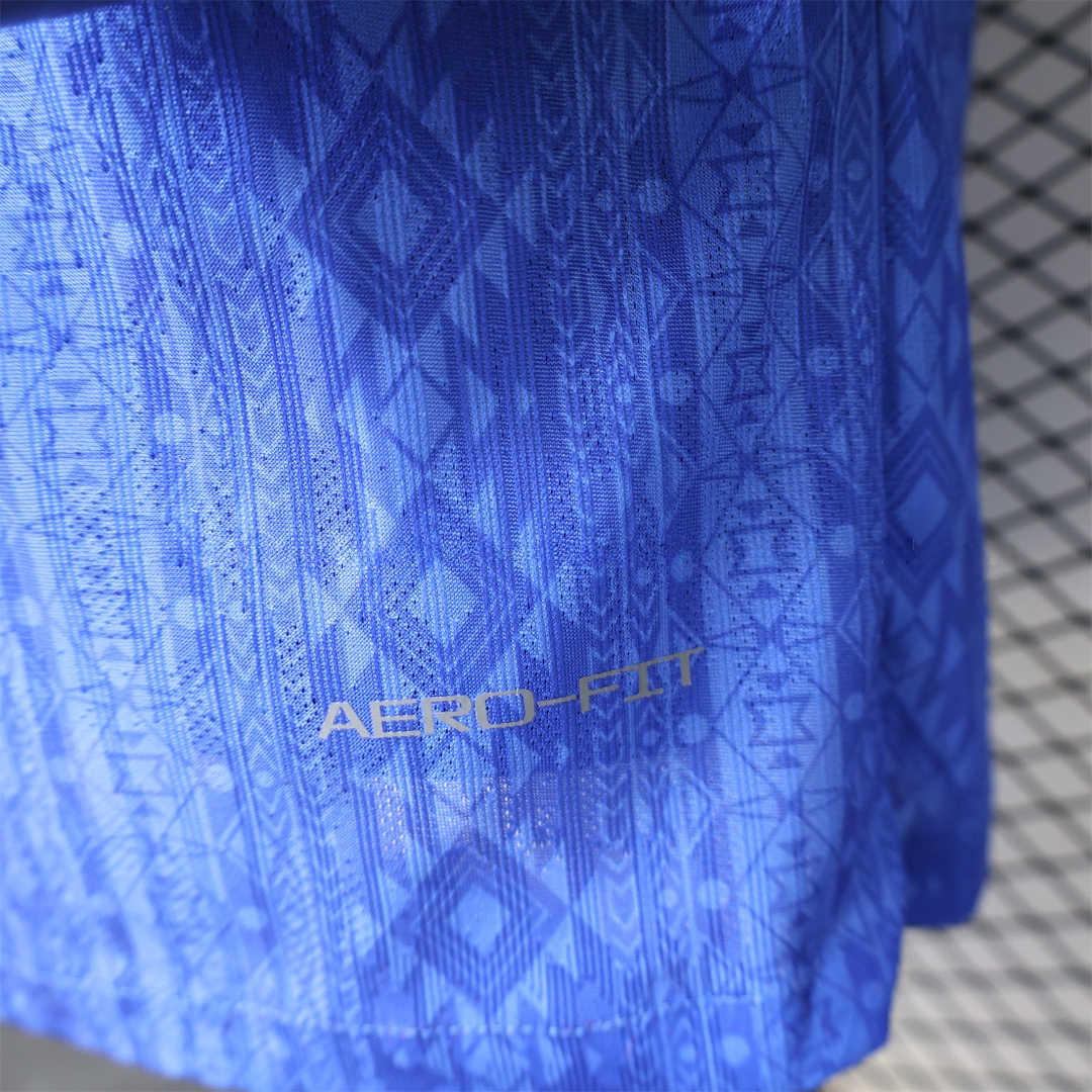 Brazil 2026 Diamond Texture Blue Special Jersey - Player Version - UnitedFutballJersey