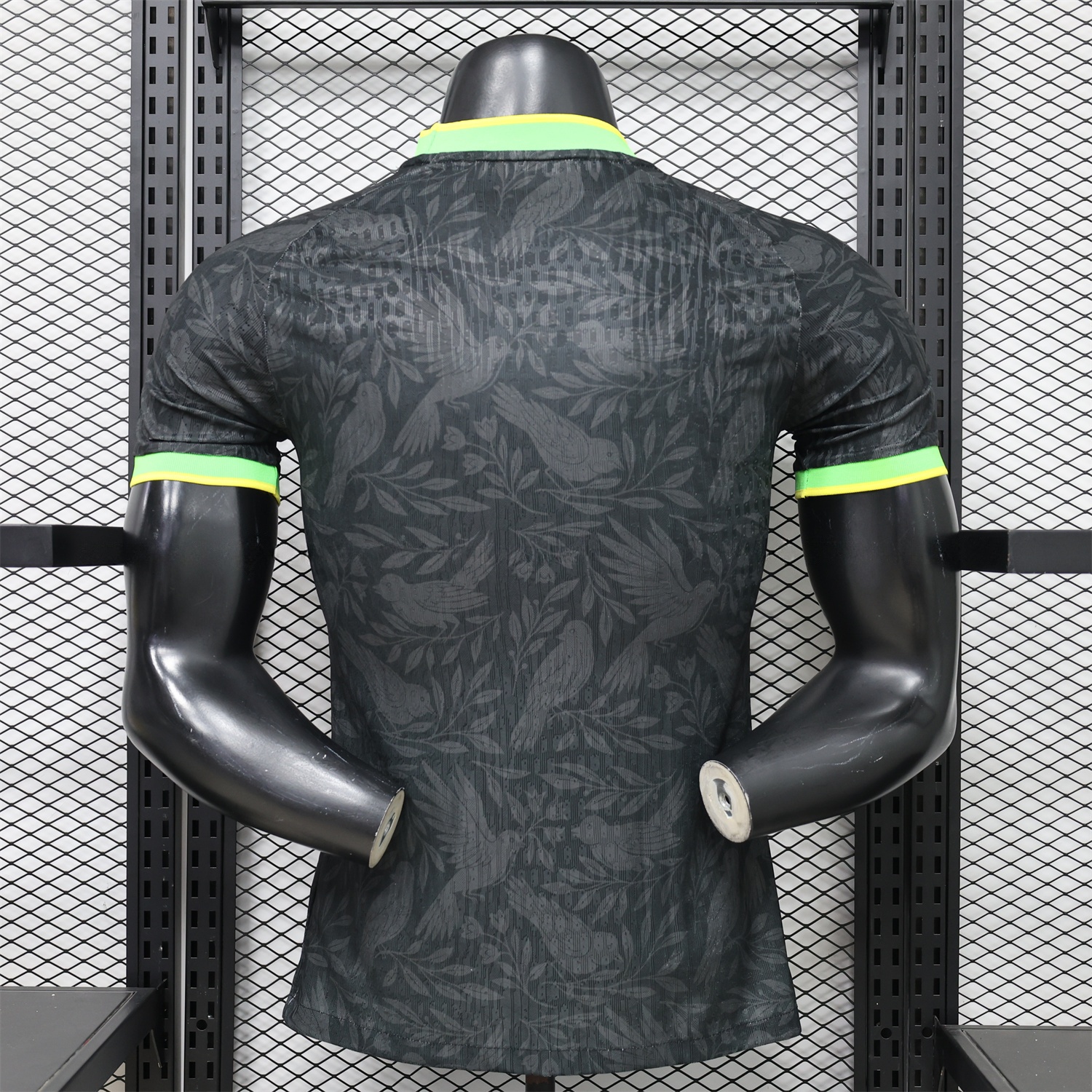 Brazil 2026 Black With Green Trim Brazilian Football Players Special Edition Jersey - Player Version - UnitedFutballJersey