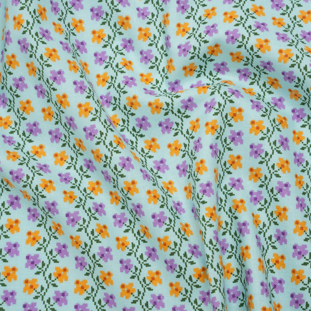 Printed Quilting Cotton by Anna Maria Textiles for Northcott - Spring Offshoot Floral - Heiress Collection - Joann Fabrics