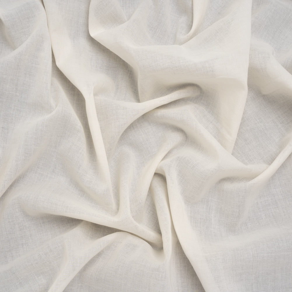 Cotton Voile Lining - Pearl White - Famous Australian Designer Deadstock - Joann Fabrics