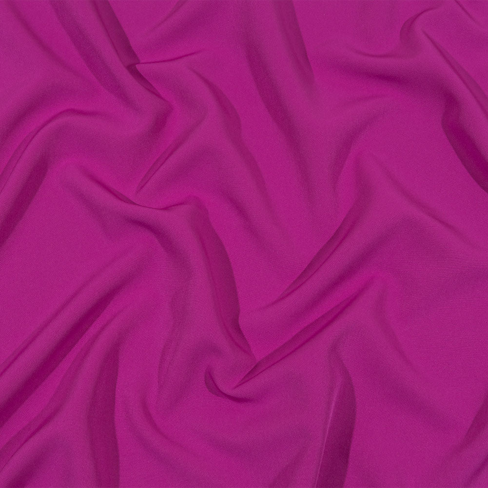 Stretch Recycled Polyester 4-Ply Crepe - Dark Fuchsia - Premium Collection - Joann Fabrics