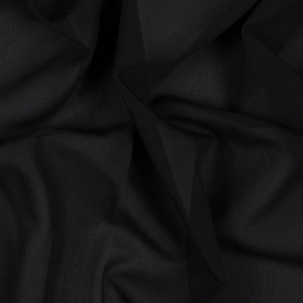 Black Stretch Silk Georgette - Joann Fabrics