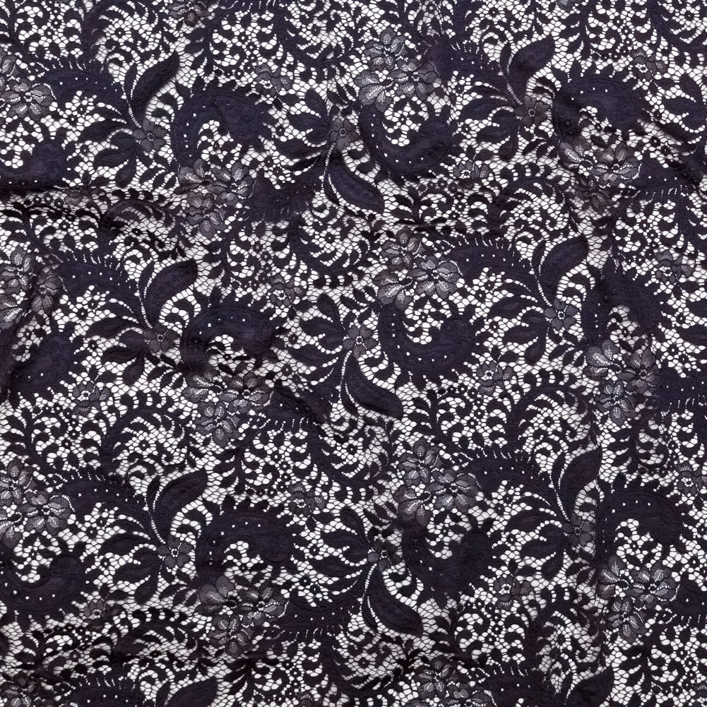 Italian Mulberry Floral Lace with Scalloped Eyelash Edges - Joann Fabrics
