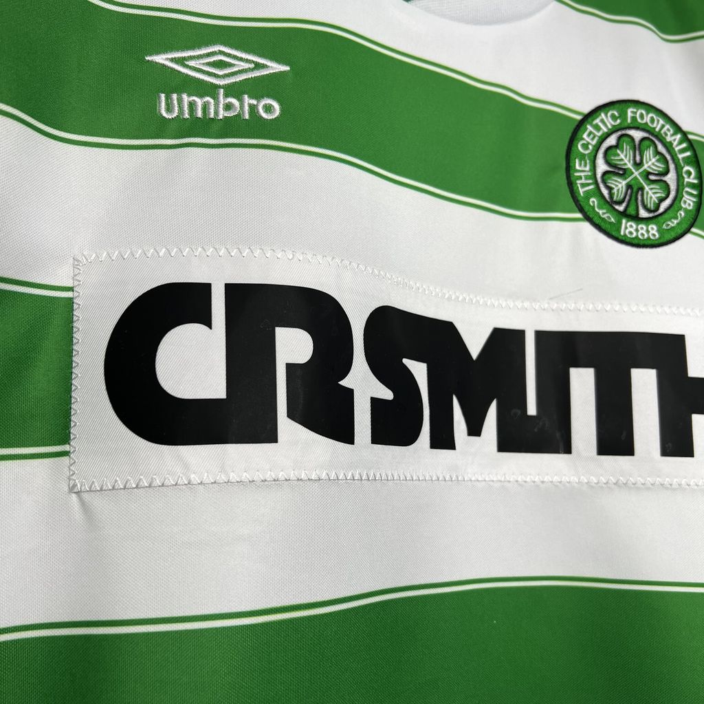 1985/1987 Retro Celtic Home Football Shirt 1:1 Thai Quality