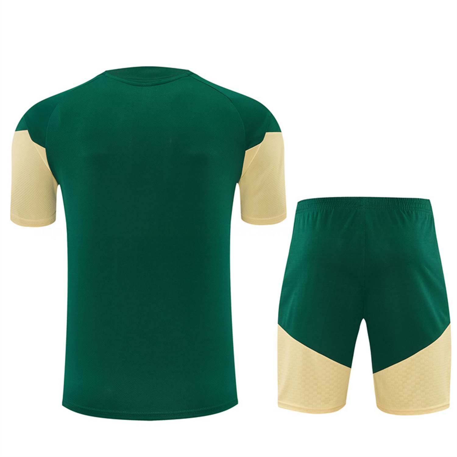 Real Madrid 26-27 Kids Short-Sleeve Training Set - Green Top & Green Shorts - UnitedFutballJersey