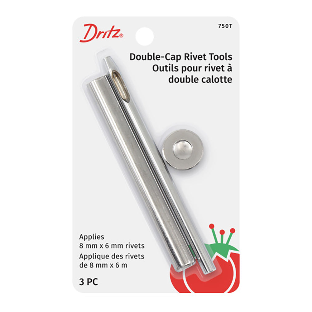Dritz Double-Cap Rivet Tools - Nickel - 3pc - Joann Fabrics