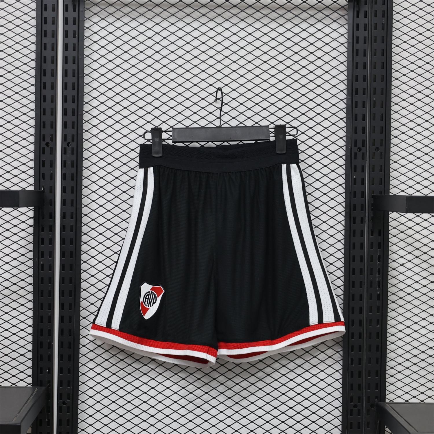 River Plate 26-27 Home Black Shorts - Player Version - UnitedFutballJersey