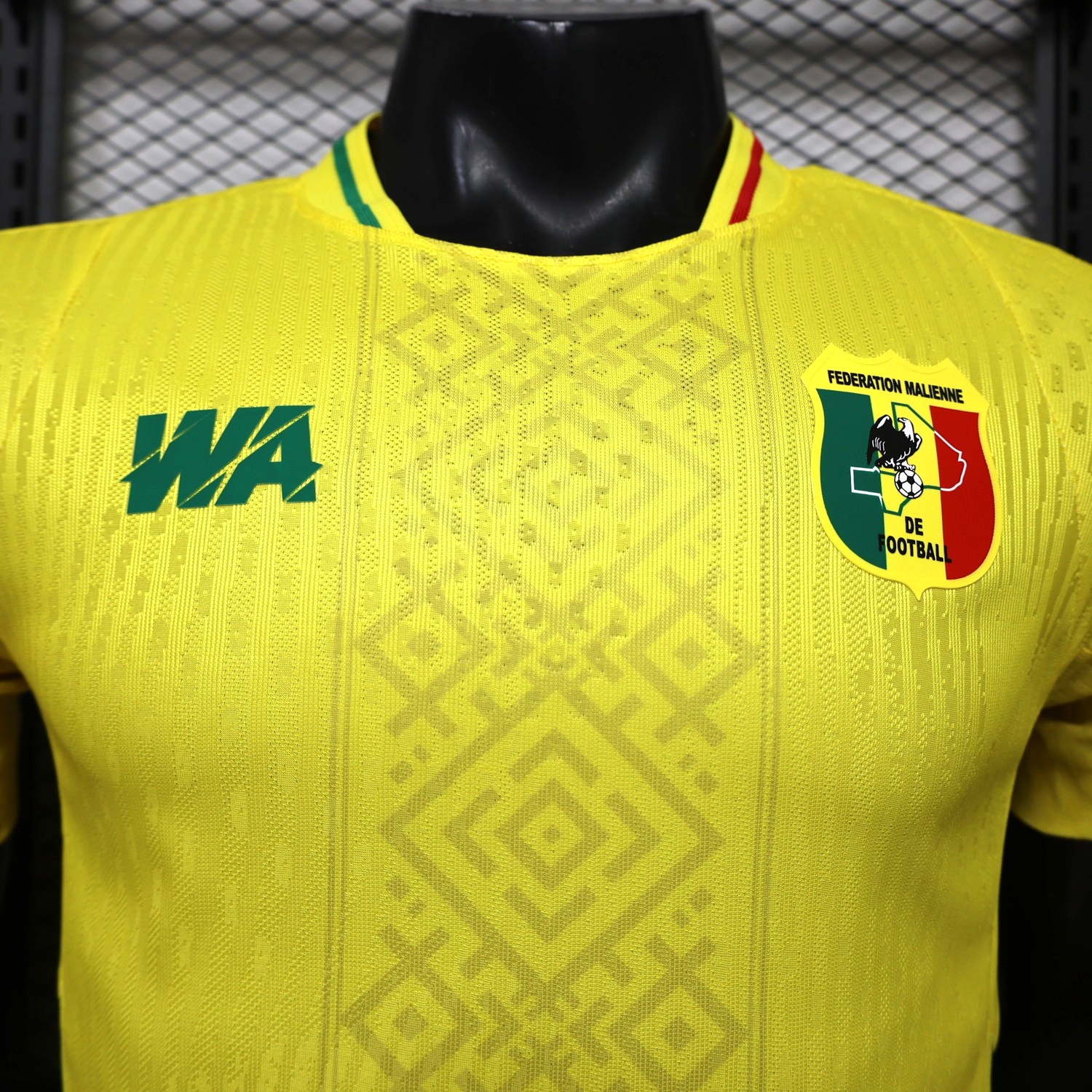 Mali 2027 Away Yellow Jersey - Player Version - UnitedFutballJersey