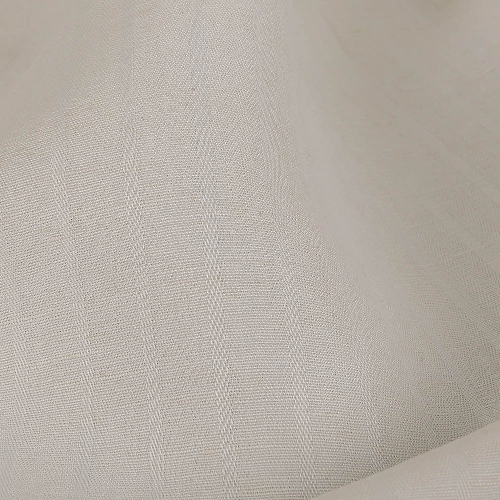 Ivory Twill Striped Linen and Rayon Woven - Joann Fabrics