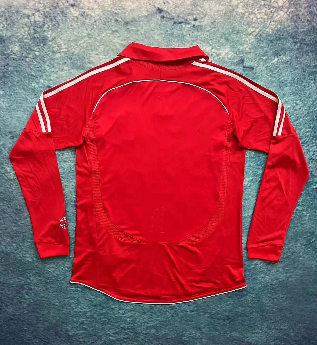 2006-2007 Retro Liverpool Home Jersey Long Sleeve