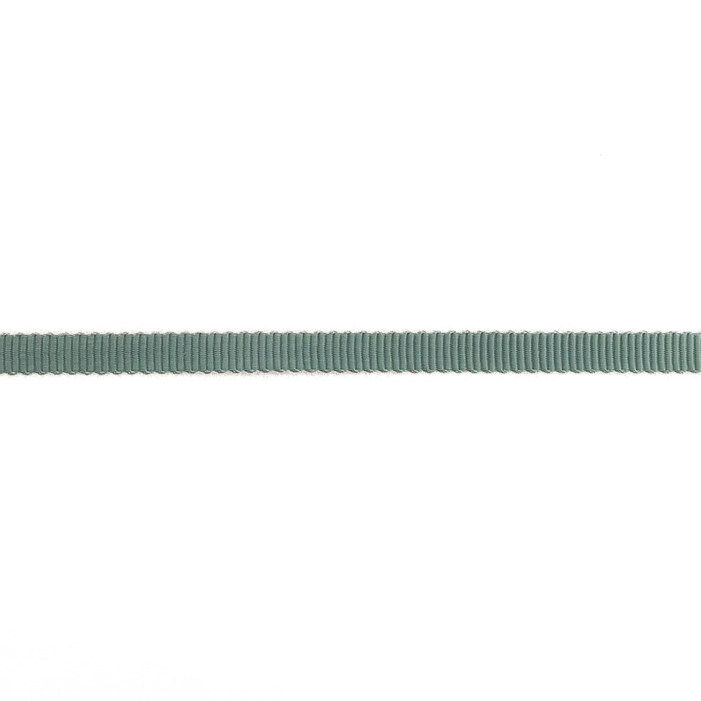Sage Petersham Grosgrain Ribbon - 0.25