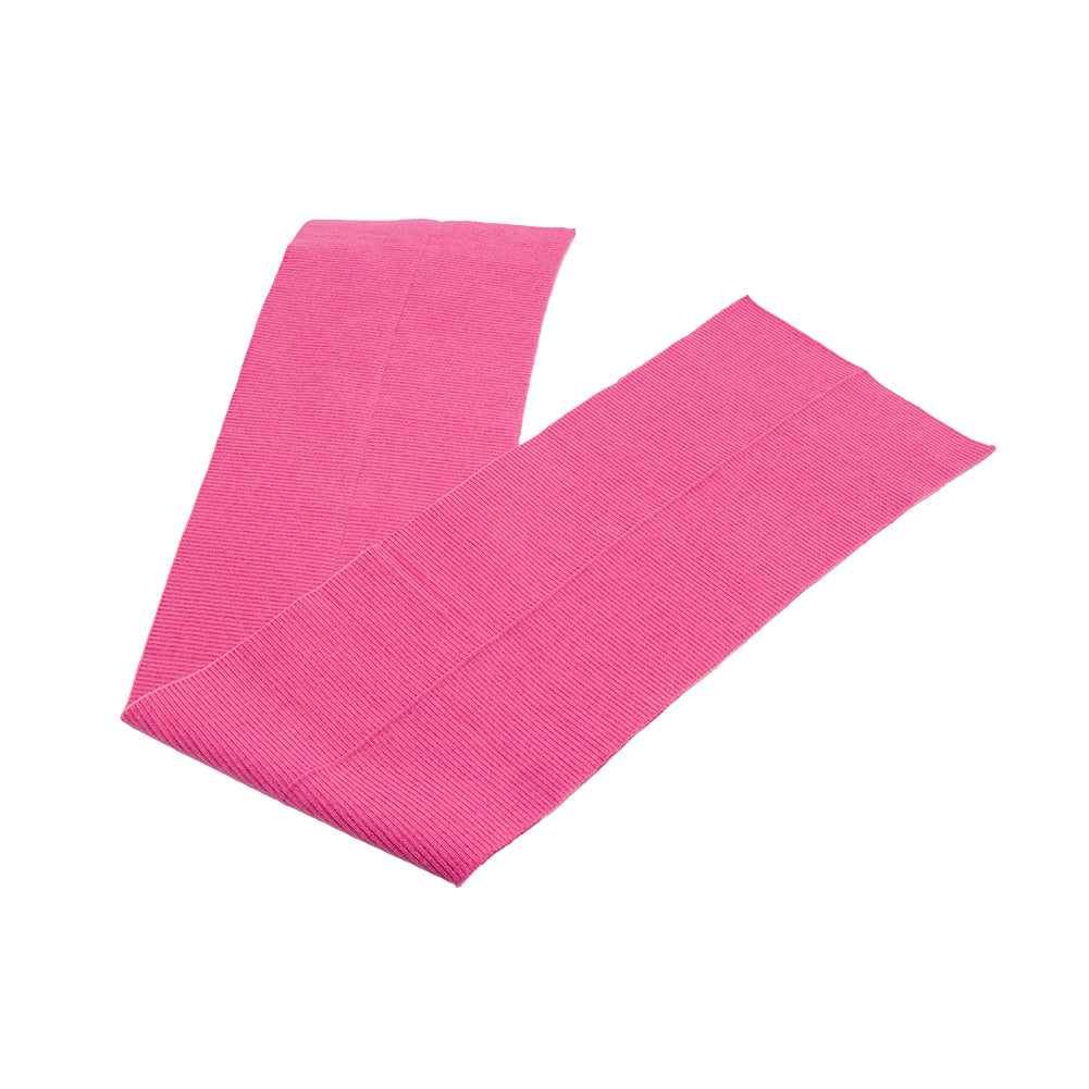 Bubblegum Pink 2x2 Rib Knit Foldover Trim - 37.5