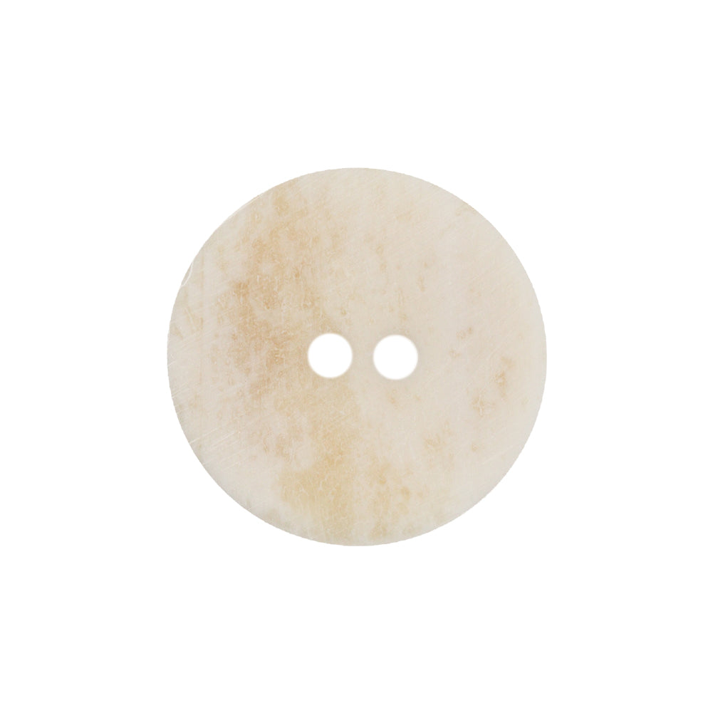 Natural Bone Carved Circular 2-Hole Button - 36L/23mm - Joann Fabrics