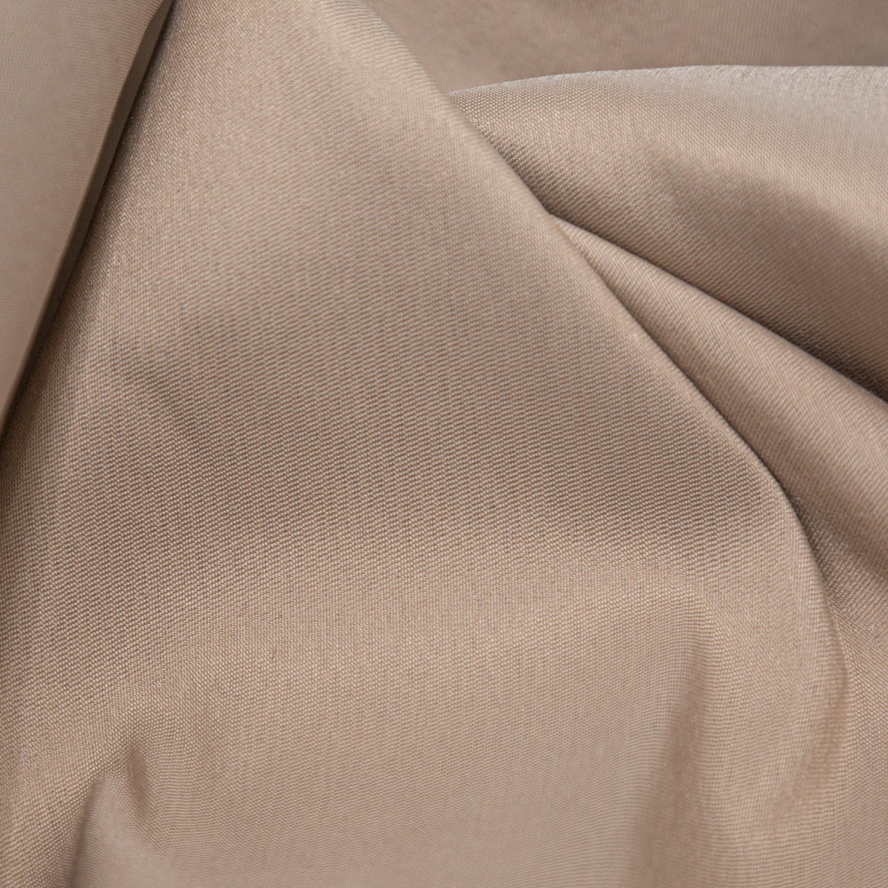 Bering Sea and Simply Taupe Reversible Polyester Taffeta - Joann Fabrics