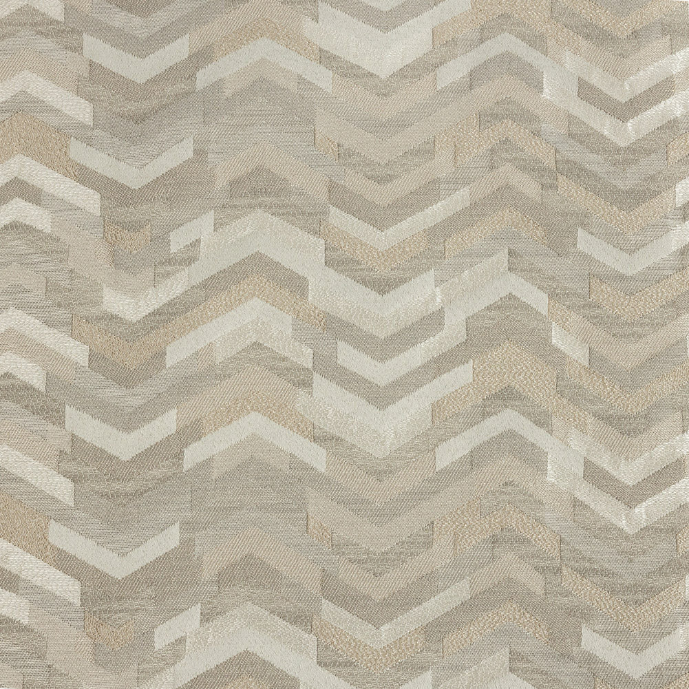 Polyester Jacquard - Linen Tactile Zig Zags - British Imported - Joann Fabrics