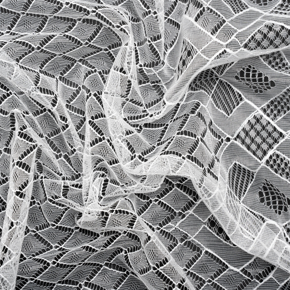 Chantilly Lace - White Diamonds - Joann Fabrics